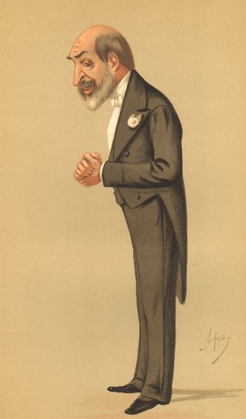 Associate Product VANITY FAIR SPY CARTOON. Sir Arthur Helps 'Council' Writers. By Ape 1874 print