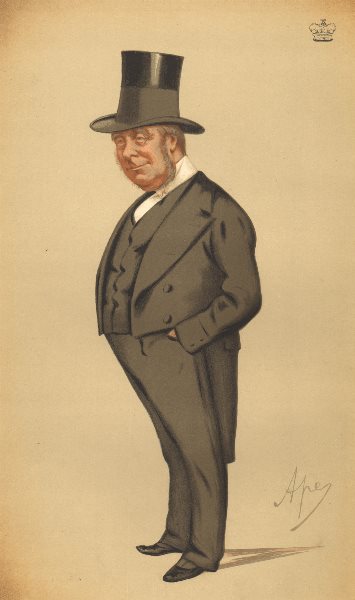 Associate Product VANITY FAIR SPY CARTOON. Lord Redesdale 'the Lord Dictator' Ireland. Ape 1875
