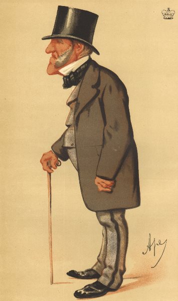Associate Product VANITY FAIR SPY CARTOON. Lord Hammond 'Foreign Policy' Diplomats. By Ape 1875