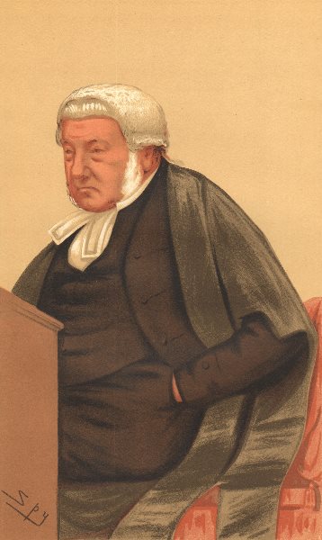 Associate Product SPY CARTOON. Sir George William Wilshere Bramwell 'The Exchequer' Judges 1876