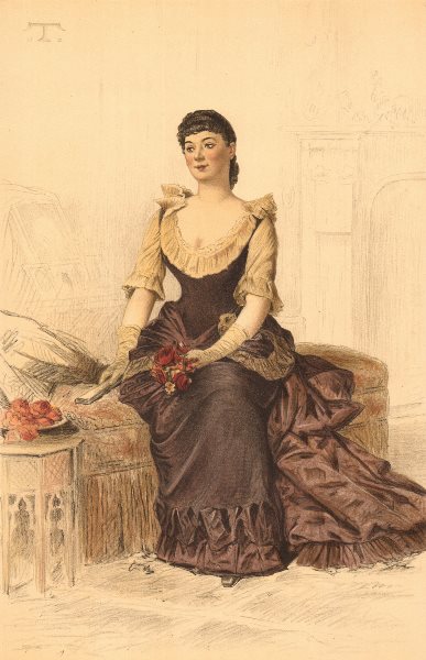 Associate Product VANITY FAIR SPY CARTOON. Marchioness of Tweedale. Ladies. By T 1884 old print