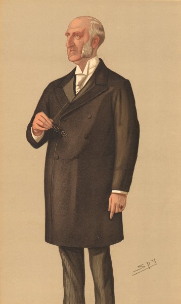 Associate Product SPY CARTOON. Chauncey Depew 'President of the New York Central Road' USA 1889