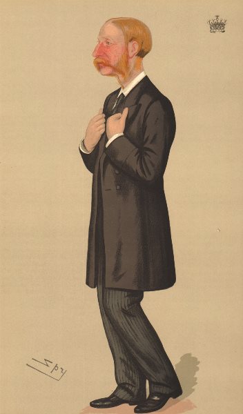 Associate Product SPY CARTOON. Victor Villiers, Earl of Jersey 'New South Wales' Governor 1890
