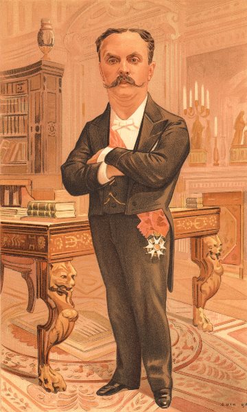 Associate Product VANITY FAIR SPY CARTOON. Pierre Paul Casimir-Perier. France President 1894