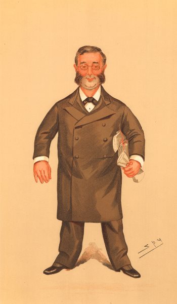 Associate Product SPY CARTOON. Sir Balthazar Walter Foster 'The Ilkeston Division' Doctors 1894
