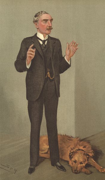 Associate Product VANITY FAIR SPY CARTOON. Edward Richard Henry 'Finger Prints' Police. Spy 1905