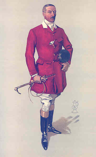 VANITY FAIR SPY CARTOON. Lord Annaly 'The Lord Annaly'. Fox hunters. By K. 1912