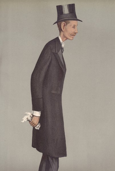 SPY CARTOON. Lord Hugh Richard Heathcote Gascoyne-Cecil 'Greenwich'. Spy. 1900