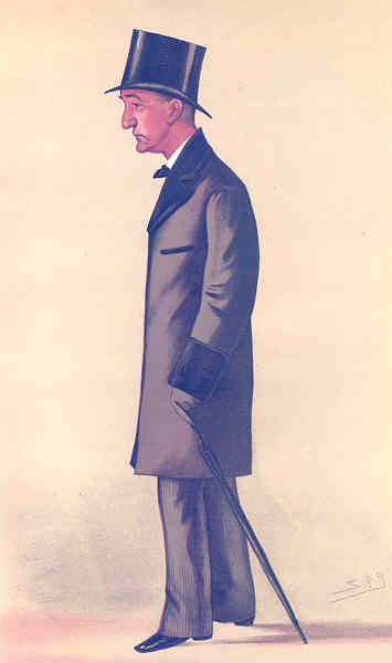 Associate Product VANITY FAIR SPY CARTOON. William Edward Baxter 'Montrose' Scotland. Spy 1885