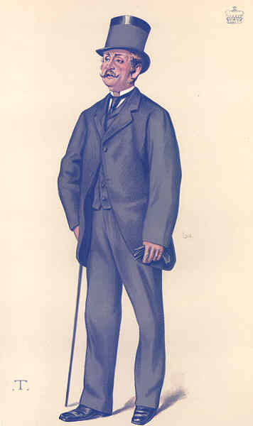 Associate Product VANITY FAIR SPY CARTOON. Viscount Hawarden 'hereditary whip' Ireland. T 1881