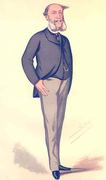 Associate Product SPY CARTOON. Count George Herbert Munster 'the German Ambassador' Germany 1876