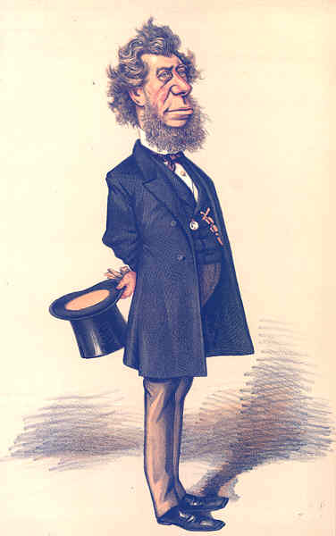 SPY CARTOON. Hamilton Fish US Secretary of State 'Consequential damages'  1872