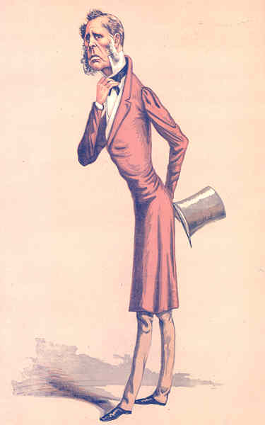 Associate Product VANITY FAIR SPY CARTOON. Edward Horsman 'the eccentric Liberal' Cumbs 1872